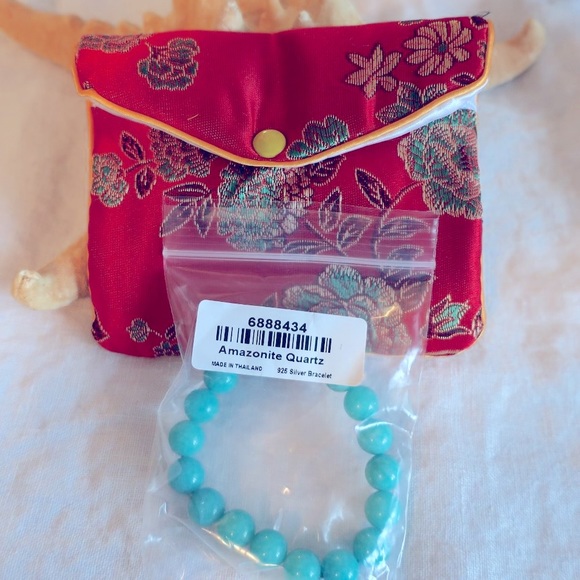 AMAZONITE QUARTZ BRACELET - Picture 4 of 6